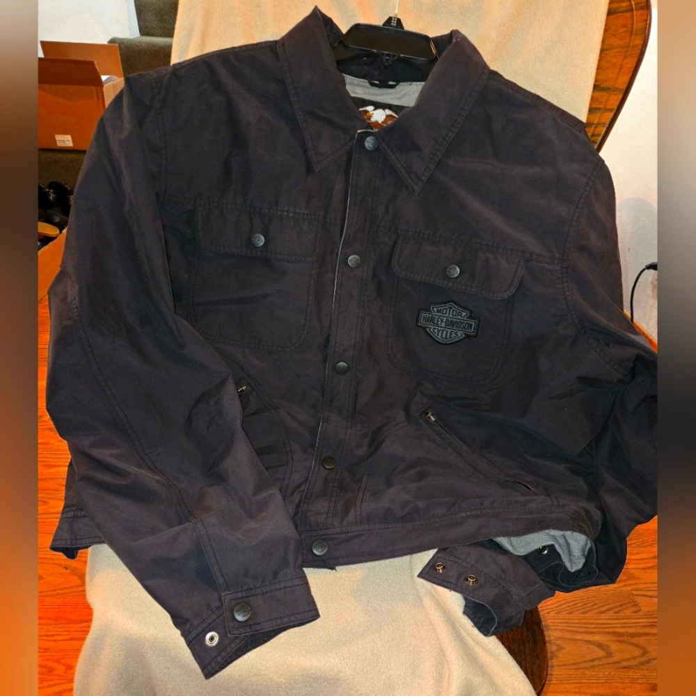 Men's Harley Davidson riding jacket